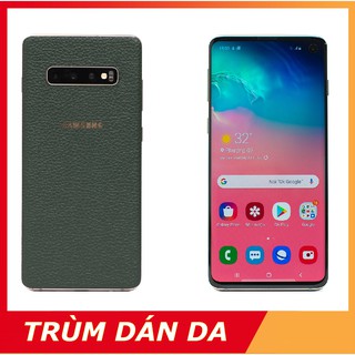 [DÁN DA]  Miếng dán dan samsung s10/ s10 plus/ S10 5G - Miễn phí khắc tên, sđt, chữ ký