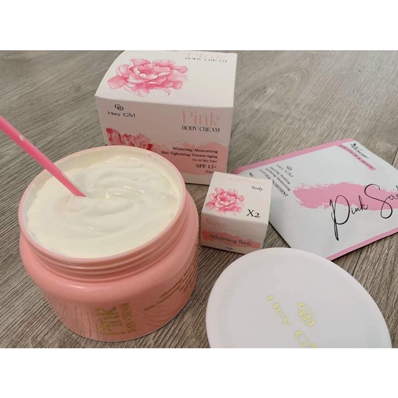 Body trắng da Pink