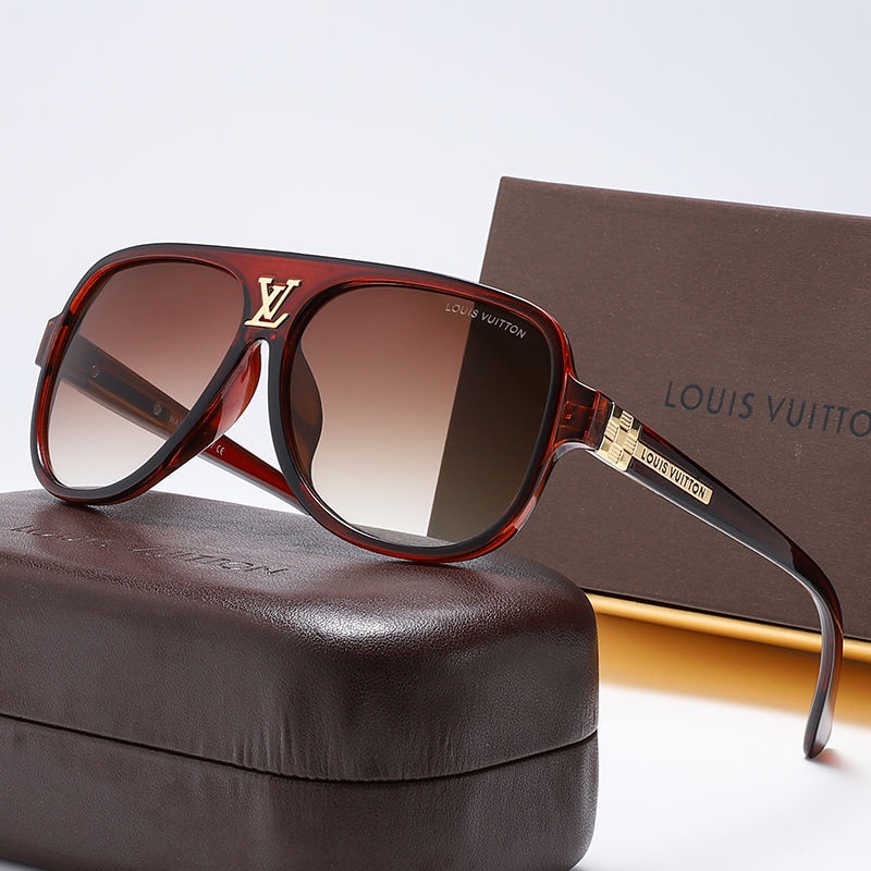 ! Giày Louis VUITTON Thời Trang Trẻ Trung Cá Tính Kính Mát Chống Tia UV 400 Goggle Cho Nữ
