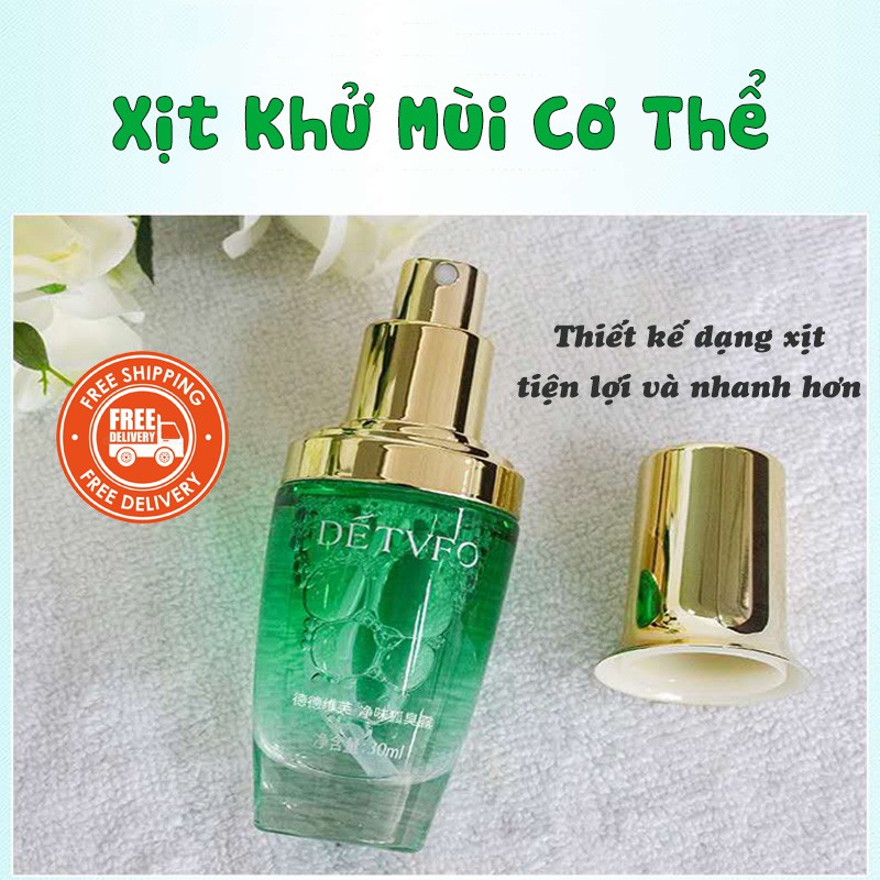 Xịt Thơm Body, Xịt Khử Mùi Dưỡng Trắng, Mịn Da Limo.H
