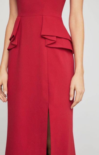 Đầm tiệc đỏ maxi HOBB