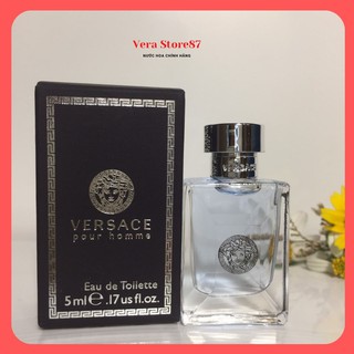 [xả kho] Nước hoa nam Versace Pour Homme 5ml chính hãng tươi mát nam tính lịch lãm