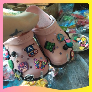 [Hot] Stickers/Jibbitz Gắn Dép Crocs, Dép Cá Sấu