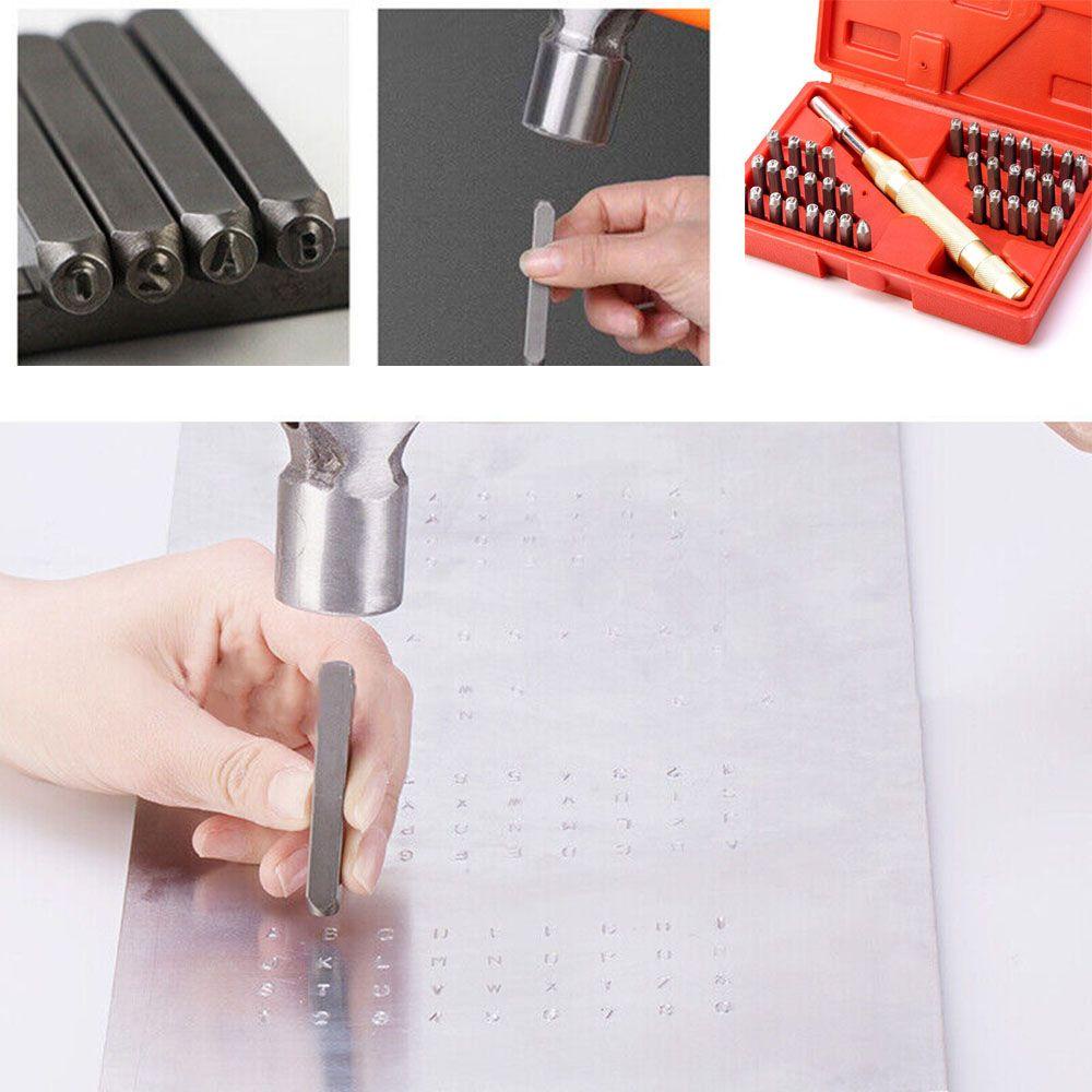 Bộ Dụng Cụ Dập Chữ Cái &amp; Số Tiện Lợi