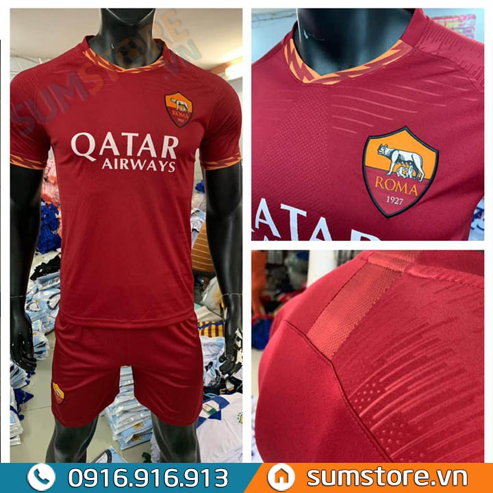 Bộ đồ đá banh AS Roma - Áo Bóng Đá 2019