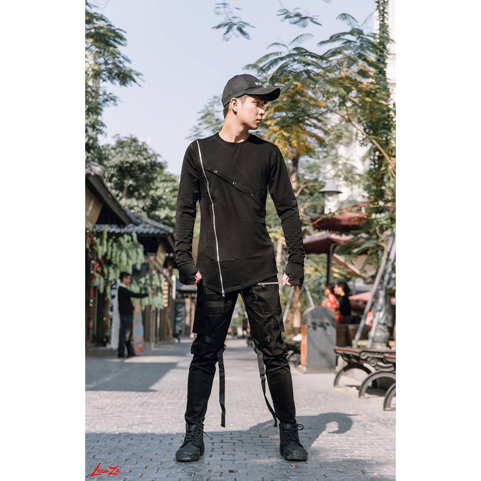 Áo dài tay long zip Lexuza 028 | BigBuy360 - bigbuy360.vn