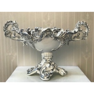 Bình hoa composite cổ điển dáng thuyền