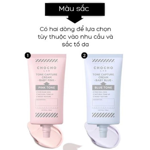 Kem Dưỡng Trắng Nâng Tông Chocho's Lab Tone Capture Cream 30ml