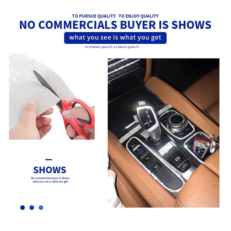 Owoo Miếng Dán Đính Đá Lấp Lánh Tự Dính Trang Trí Xe Hơi Miếng Dán Đính Đá Lấp Lánh Tự Dính Trang Trí Xe Hơi / Điện Thoại Di Động hob4u