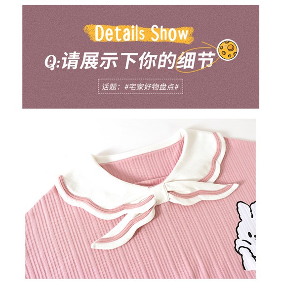 Đầm Ngủ In Hình Thỏ Xinh Xắn Thời Trang Cho Nữ | BigBuy360 - bigbuy360.vn
