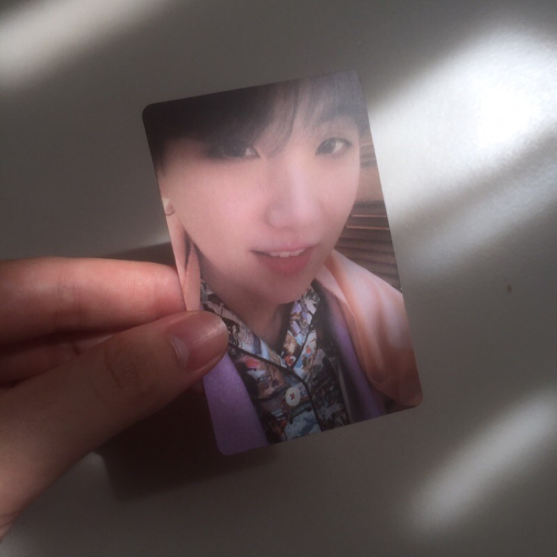 [PHOTOCARD ALBUM] Thẻ hình ảnh chính hãng Suga (BTS)