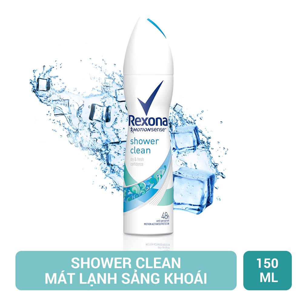 Xịt khử Xịt thơm body mùi nữ /  nam Rexona 150ml dh.