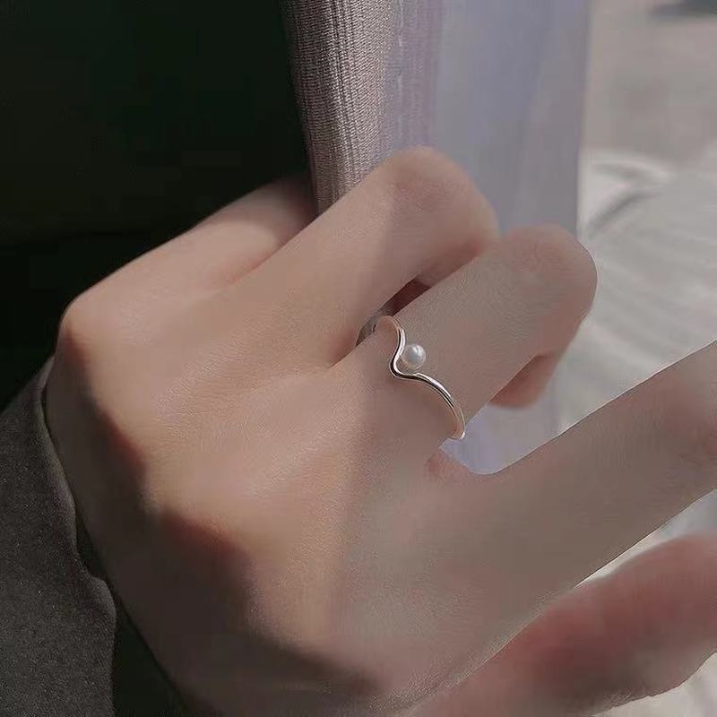 Nhẫn Bạc 925 Đính Đá Kim Cương Lấp Lánh Không Phai Màu Kiểu Dáng Đẹp Dành Cho Nữ