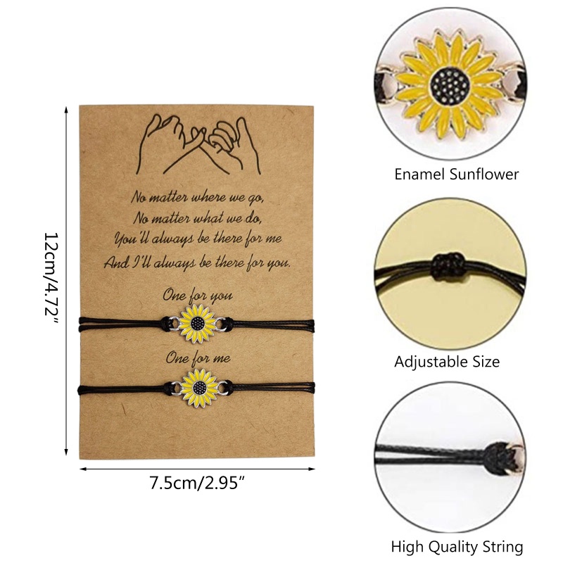 Set 2 Vòng Tay Tình Bạn Dễ Thương