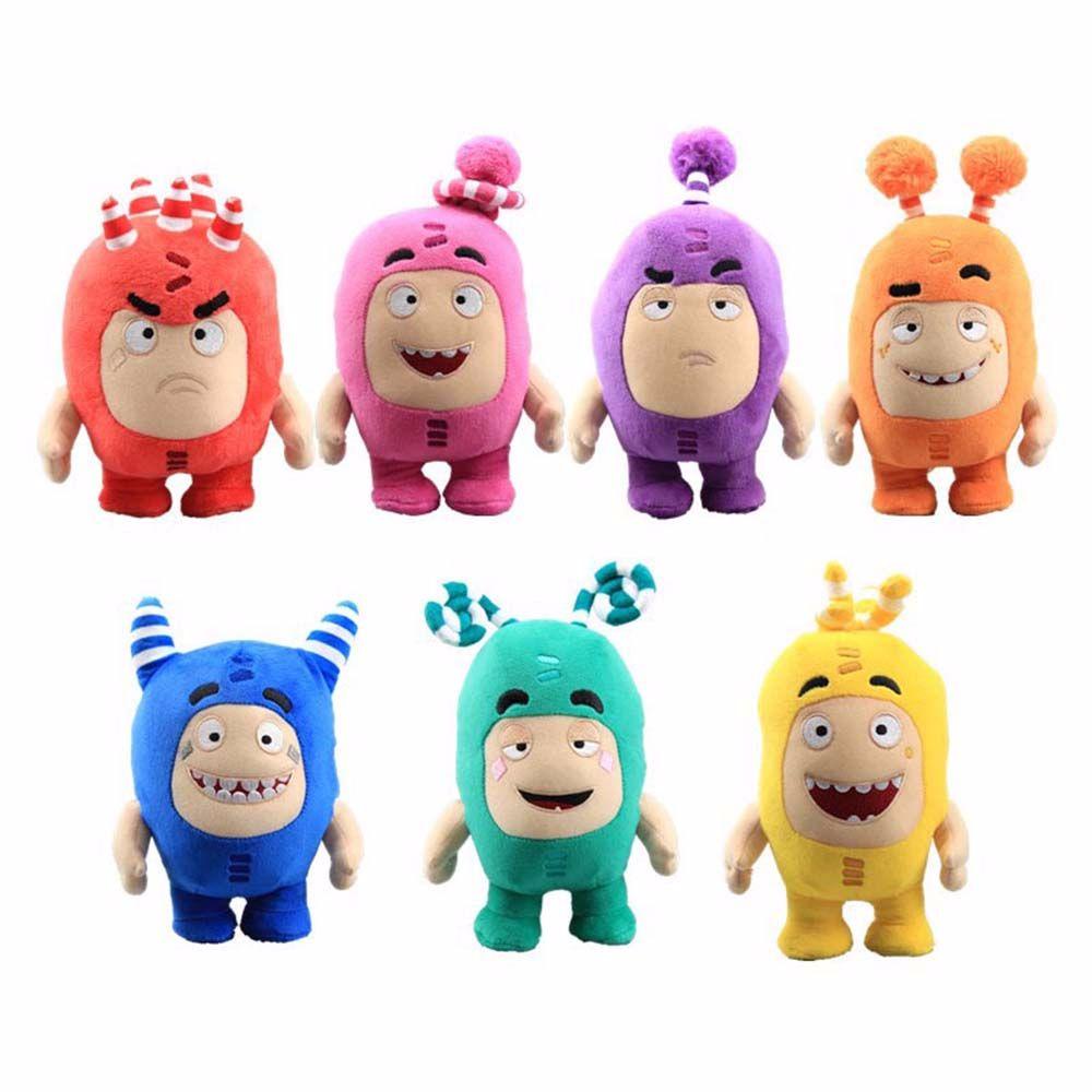 DARON Thú Nhồi Bông Mềm Hình Nhân Vật Anime Oddbods 18cm