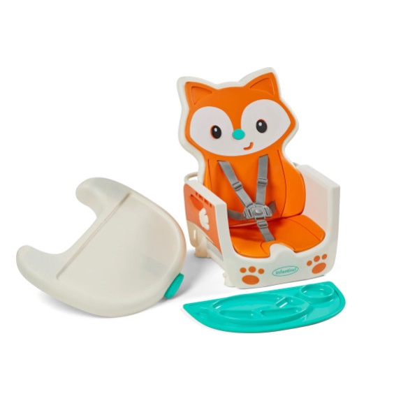 Ghế ăn dặm Infantino Grow-With-Me 4-in-1 Convertible High Chair-Sleeve - Ghế ăn cao đa năng 4 trong 1 - Cáo