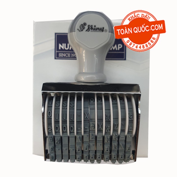 Dấu số xoay tay chấm mực Shiny N-312