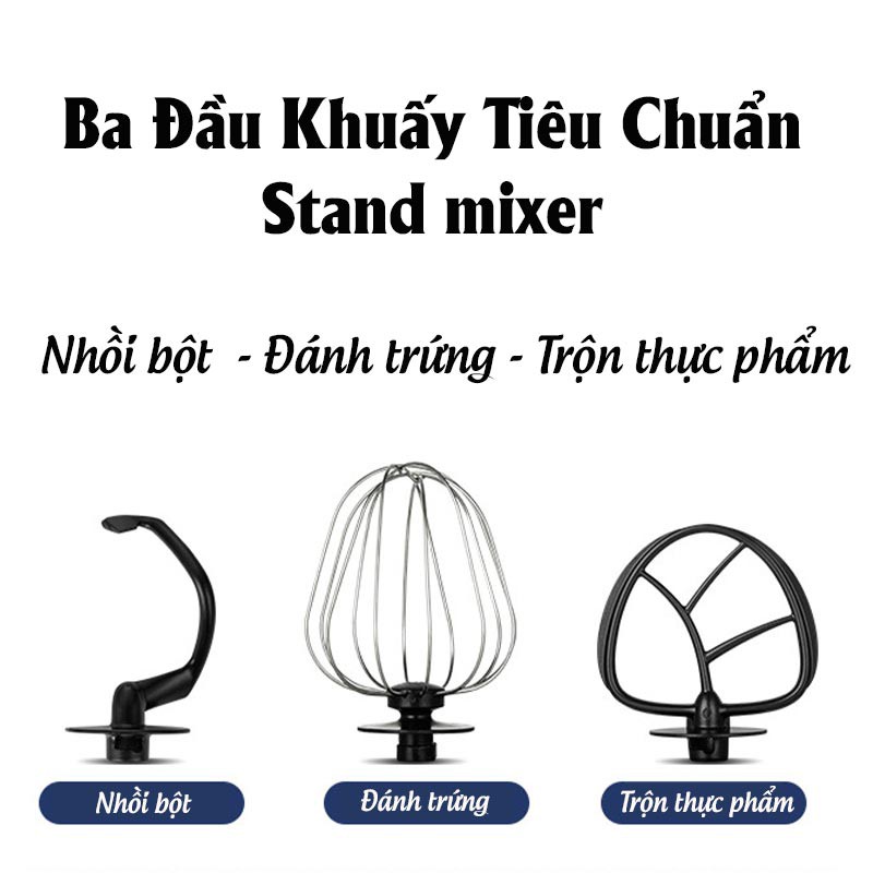 Phụ kiện thay thế máy nhào bột đánh trứng nhà bếp toàn diện 7 trong 1