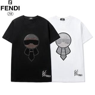 Áo Thun Tay Ngắn Fendi Thời Trang Cho Nam Và Nữ