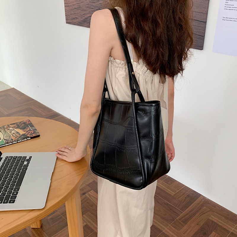 Túi xách IELGY giả da cá sấu sức chứa lớn thời trang cao cấp cho nữ