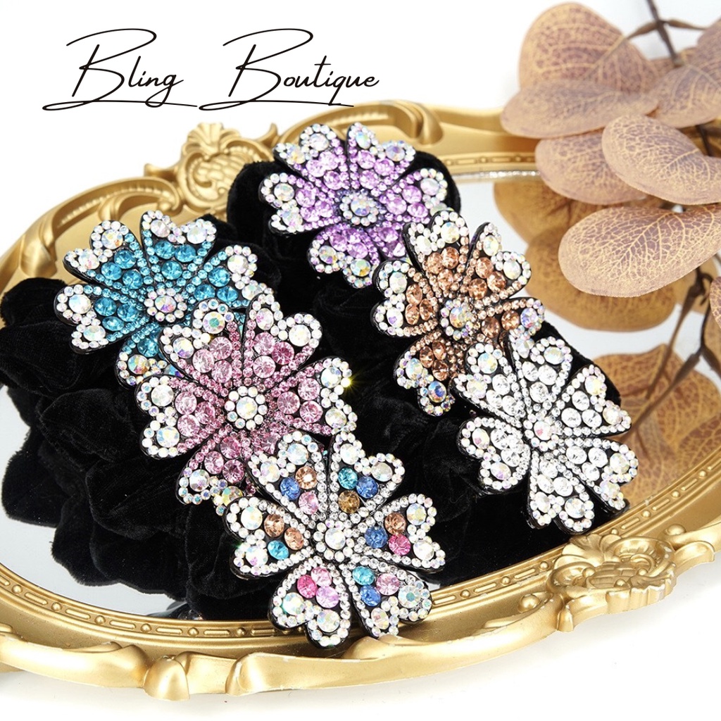 Buộc tóc giá rẻ - vải nhung mềm mại-Thời trang trung niên