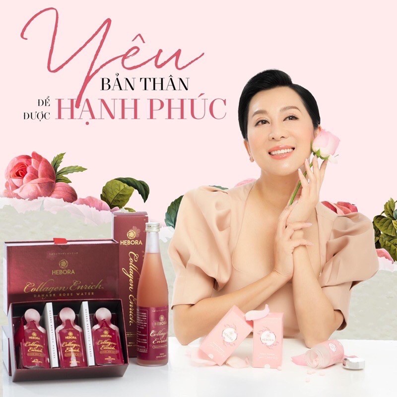 Nước uống Collagen Hebora dạng gói, Gói Collagen Hebora Uống