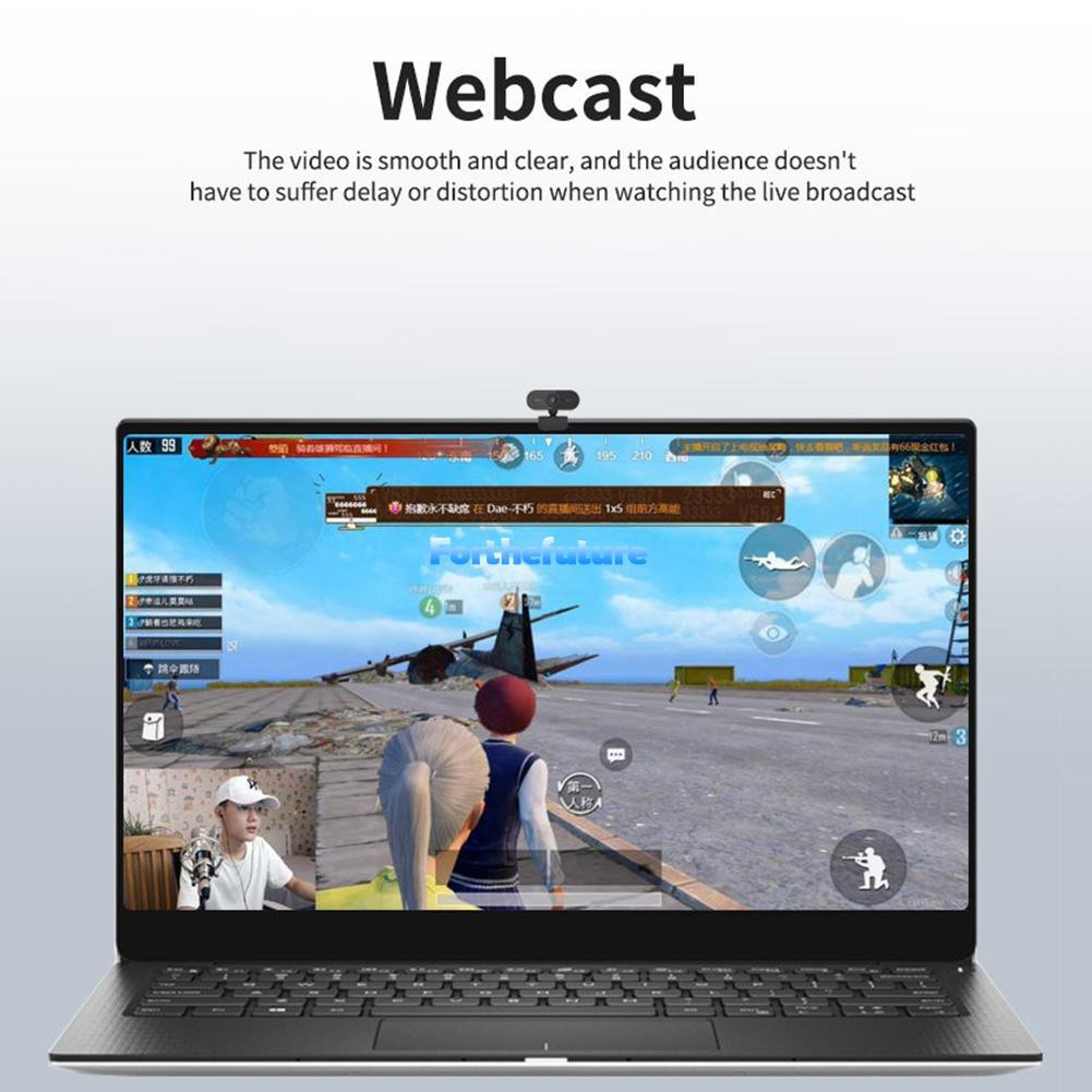 Webcam Fhd 1080p Usb Kèm Mic Cho Máy Tính Để Bàn | BigBuy360 - bigbuy360.vn