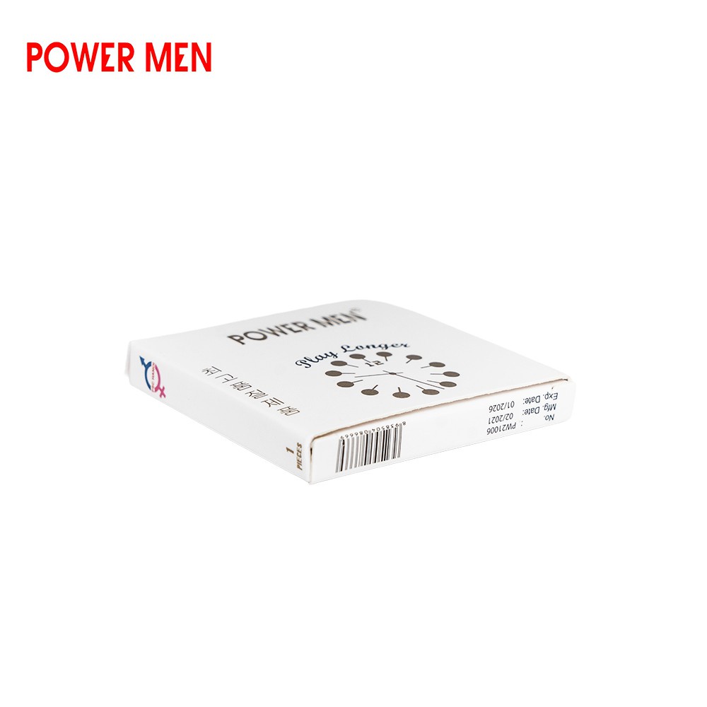 Combo 5 Hộp Bao cao su gân gai Power Men Player Longer kéo dài thời gian