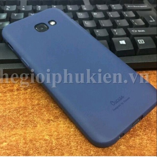 Ốp lưng galaxy A720/A7 2017 dẻo màu vu case chính hãng tặng kèm kính cường lực