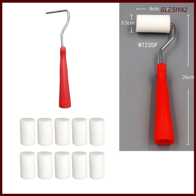 Set 10 con lăn sơn mini độ dày cao