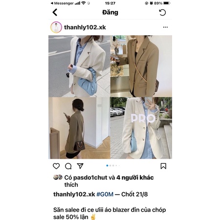 Áo Blazer nữ