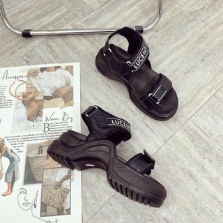 Sandal nữ , sandal nữ đế bánh mì 5P QC Siêu chất Fullbox 2, chất êm mềm chuẩn size