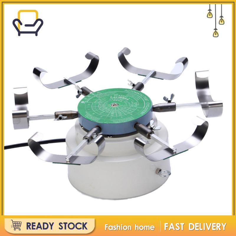 Máy Kiểm Tra Gió Đồng Hồ Tự Động 220V 6 Cánh Tay Happi2ness