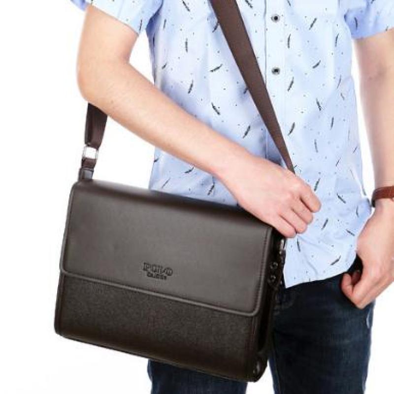 Túi da đeo chéo chống thấm nước thời trang hàn quốc cho nam