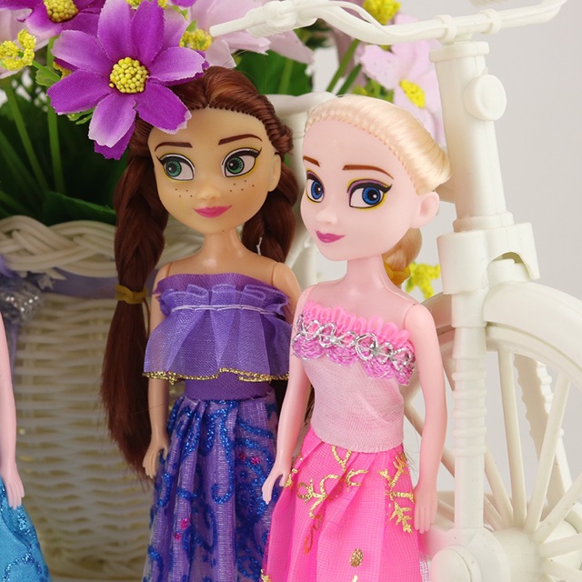 Búp bê mini Elsa-Anna