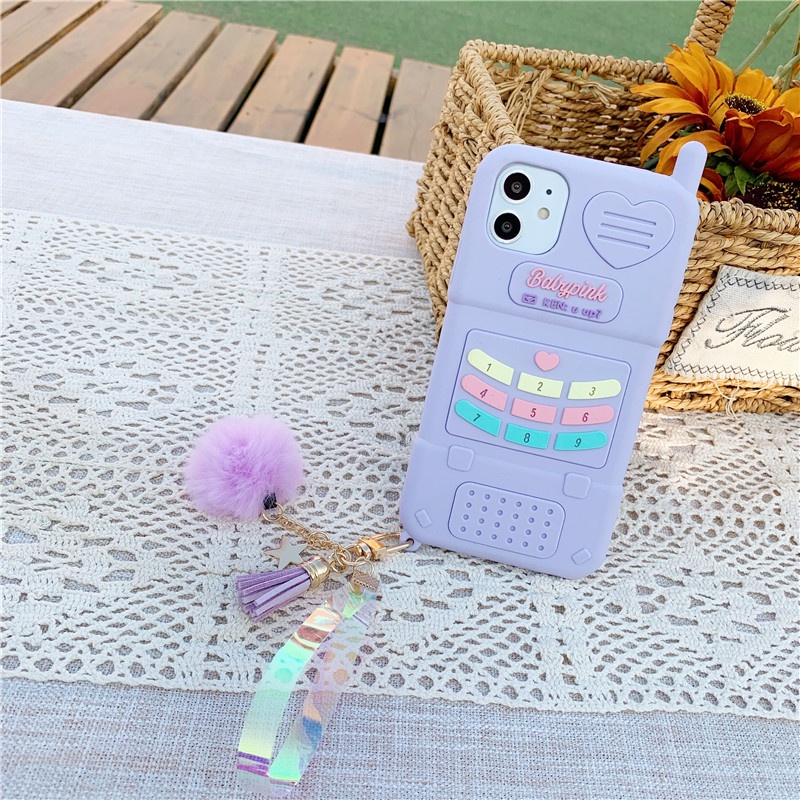 Ốp lưng iPhone 12 Pro Max iPhone11 Soft Silicone 3D Phone model Cover Apple iPhone X XR XS Max 6/7/8 Plus Silicone Case