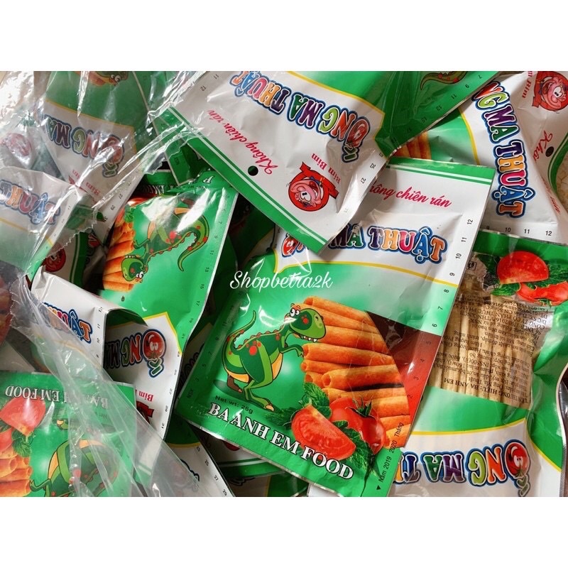 1 goi snack ống ma thuật