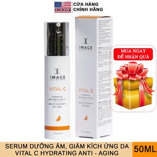 Serum Dưỡng Ẩm Và Giảm Kích Ứng Da Image Skincare Vital C Hydrating Anti Aging Serum 50ml