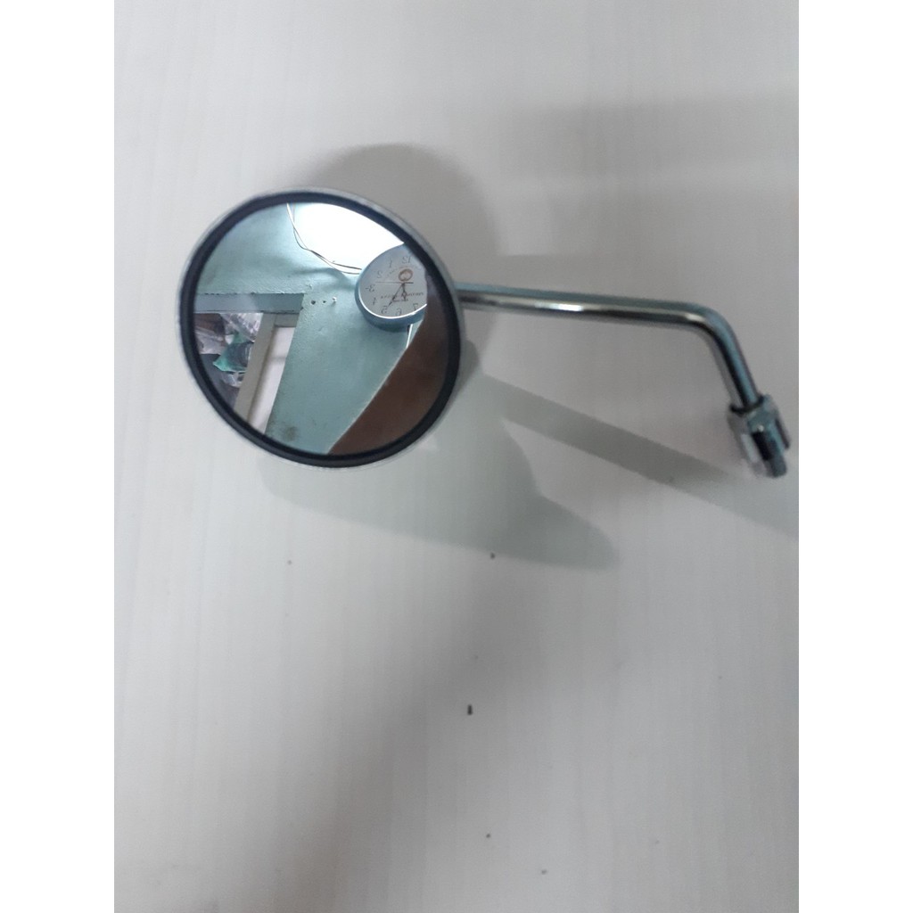 kiếng hậu xe máy atila tròn xi inox nhỏ