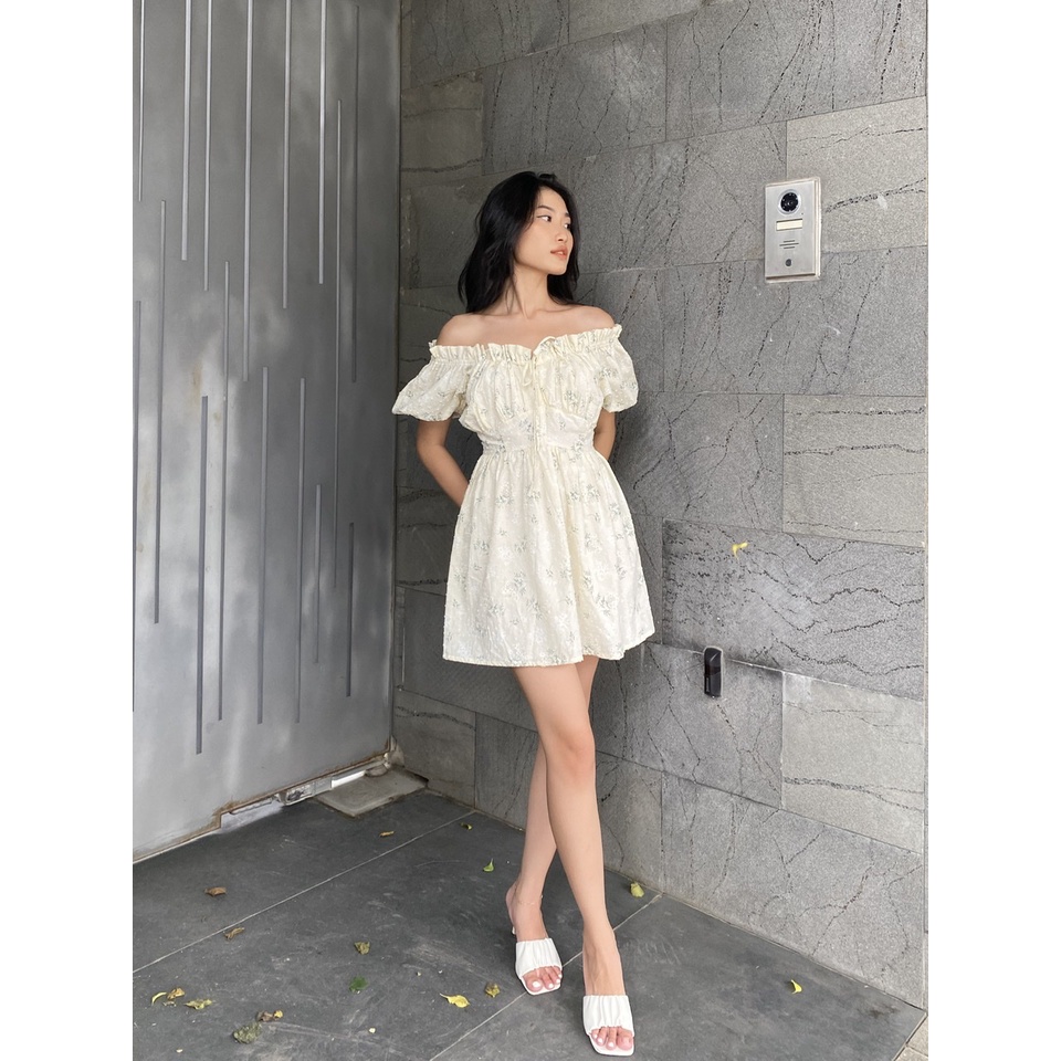 *hybee.home* Váy trễ vai nữ tính