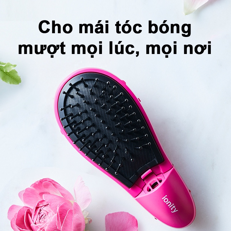 Lược chải tóc Panasonic ion nhỏ gọn EH-HE10VP421– Cho mái tóc bóng mượt mọi lúc, mọi nơi
