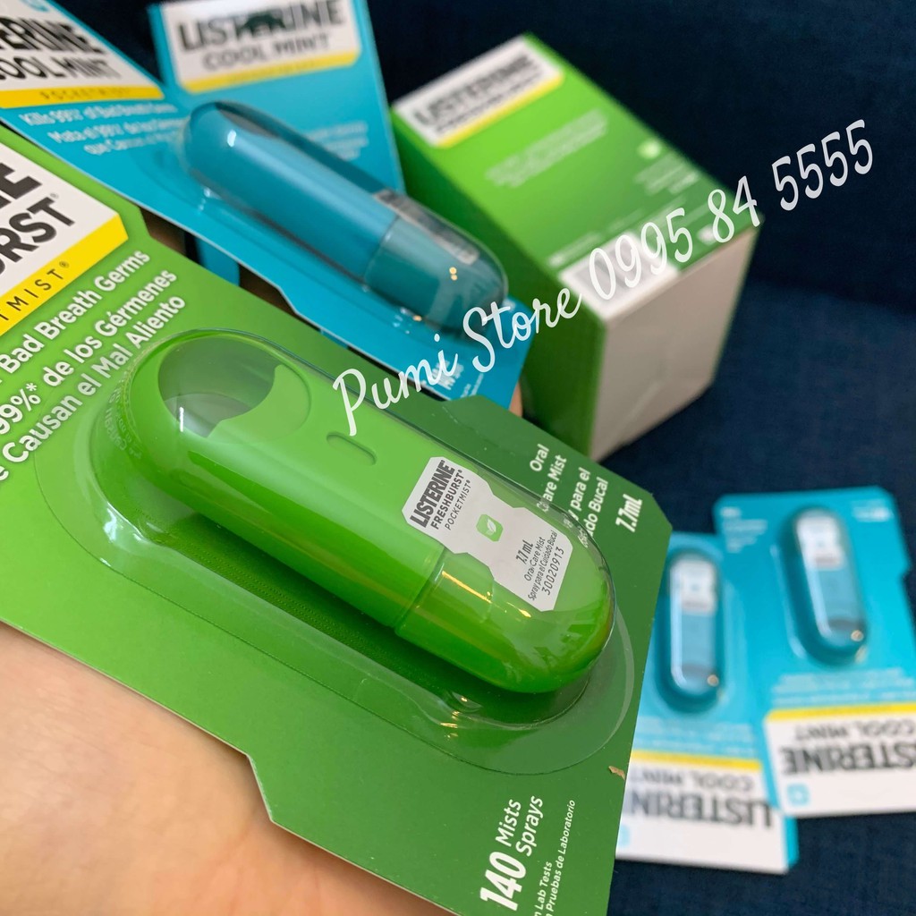 Xịt thơm miệng Listerine FreshBurst