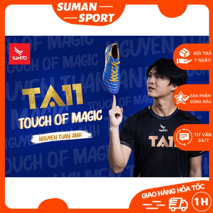 ❖Giày Kamito đá banh bóng TA_Tuấn Anh thể thao chính hãng, nam Quang Hải PREMIUM PACK hãng.