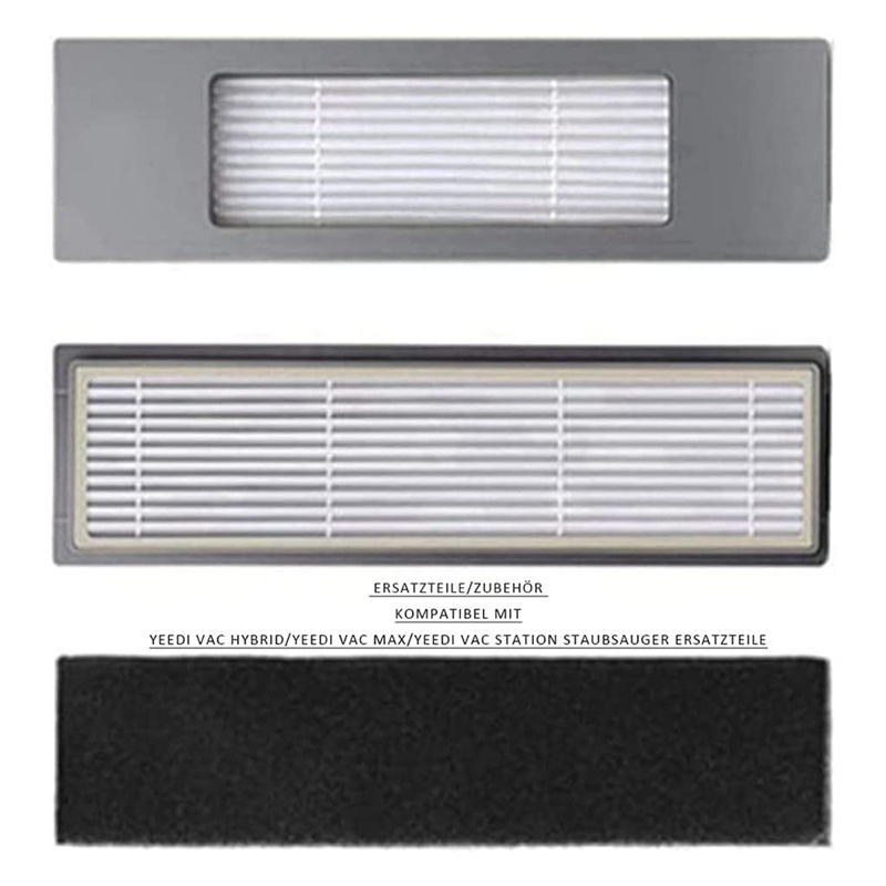 Bộ 17 Phụ Kiện Thay Thế Cho Máy Hút Bụi Yeedi Vac 2 Pro