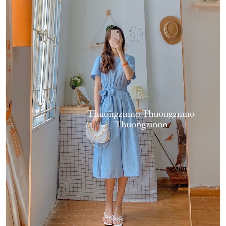 [ẢNH THẬT/VIDEO]Váy Lorita dáng dài Hàn Quốc  Đầm thanh lịch thiết kế xếp li chít eo tôn dáng | BigBuy360 - bigbuy360.vn