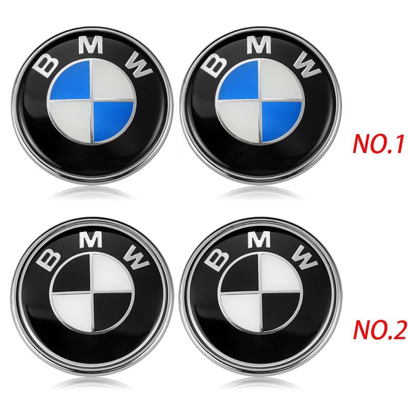 Miếng Dán Logo Kim Loại 82mm Cho Xe Bmw 1series 5series 7series X1