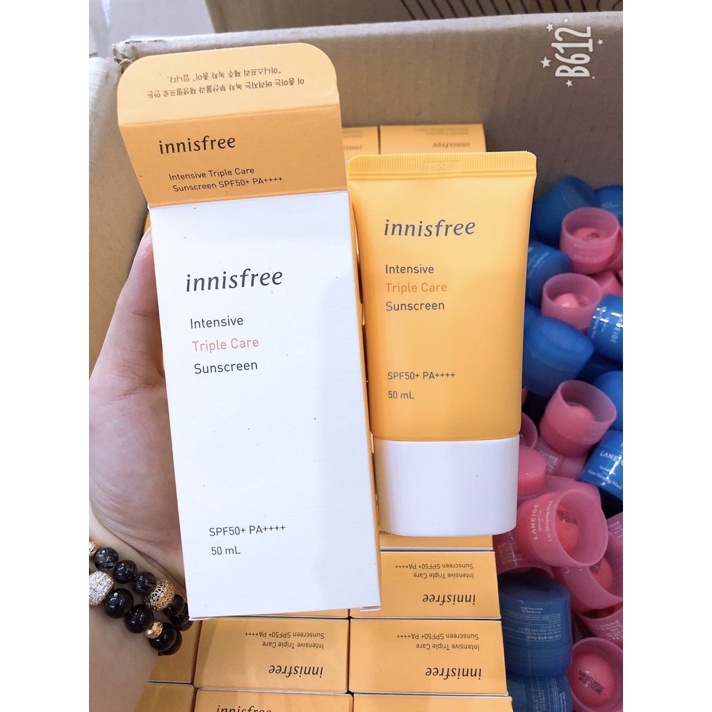 Kem Chống Nắng Innisfree Triple Care SPF 50+ 50ml