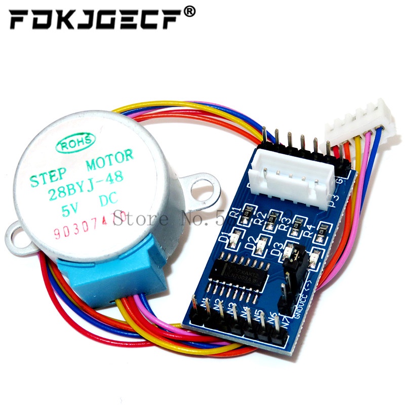 Bảng Mạch Điều Khiển Động Cơ Bước ULN2003 + 5V 4 phase 5 line 28BYJ-48 Cho Arduino