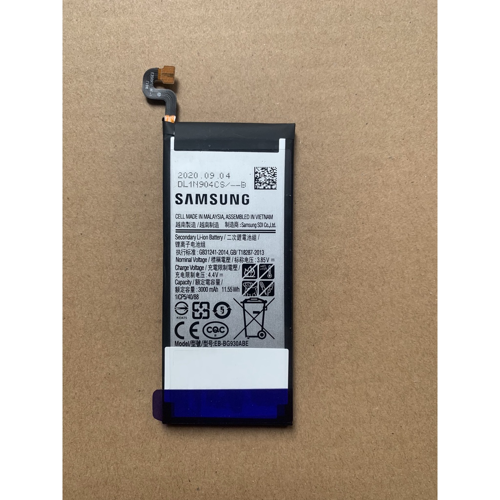 Pin samsung S7 mới 100% chính hãng, bảo hành 6 tháng lỗi 1 đổi 1.