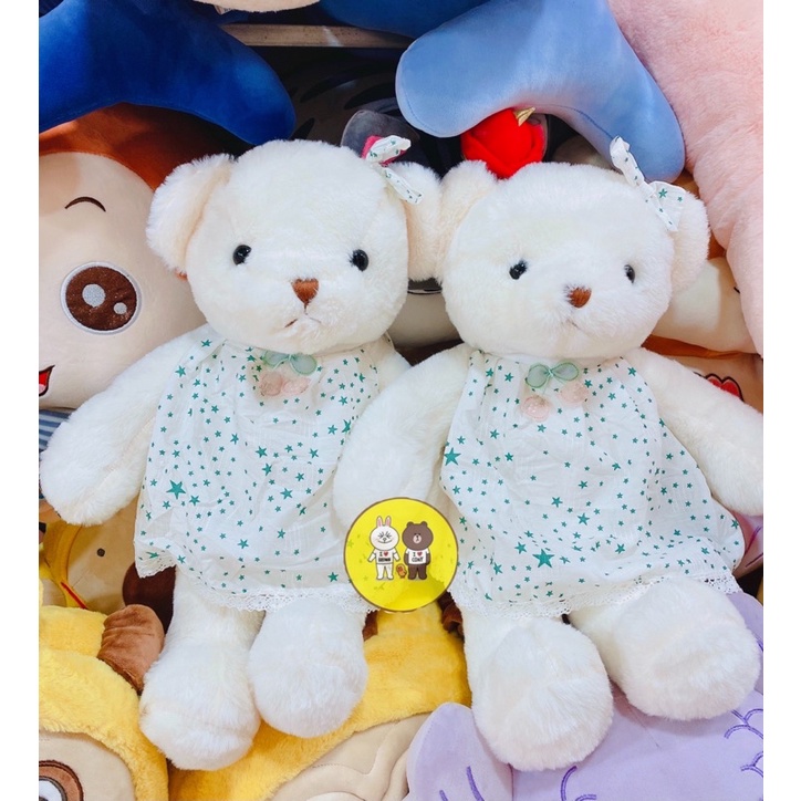 Gấu Bông Teddy Váy Yếm Dễ Thương Cho Bé - Xưởng Gấu Bông Việt Nam